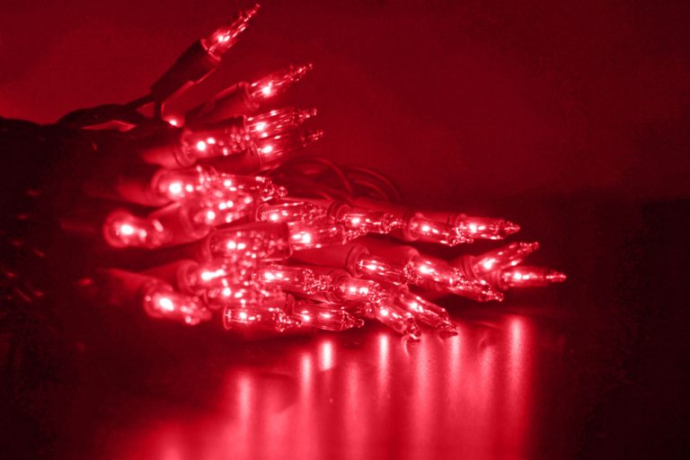 Red String Lights Very Low Flicker Midwest Red Light Therapy